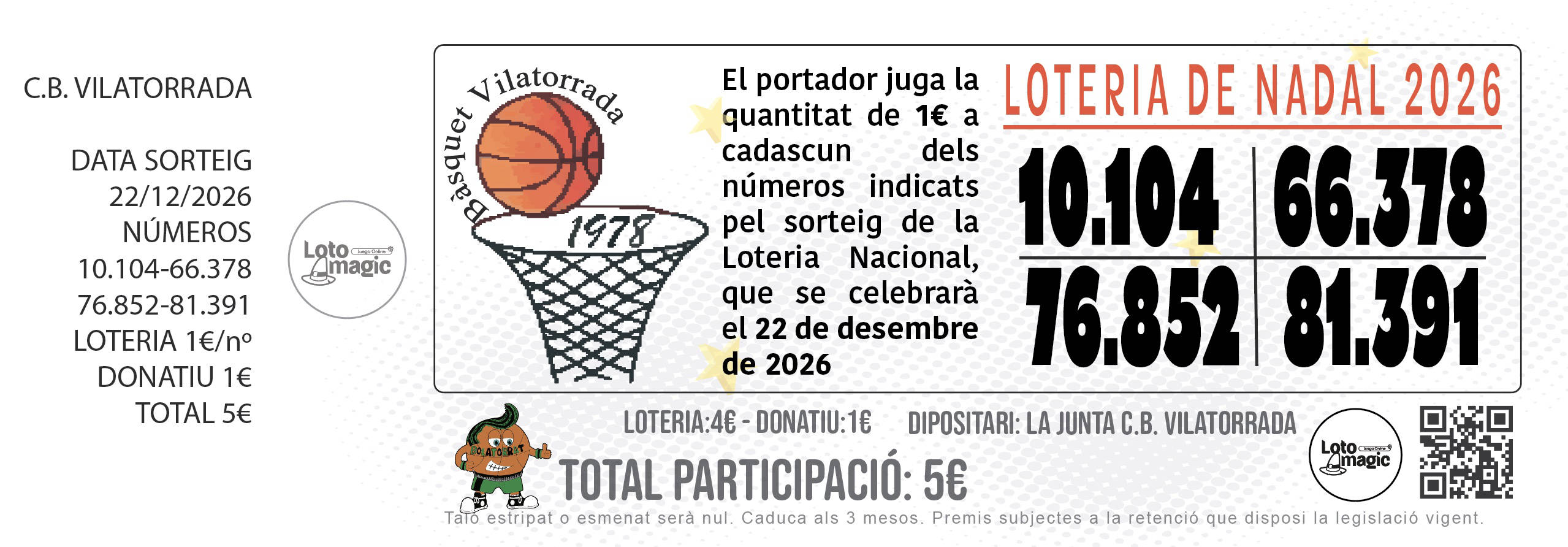 Loteria Nadal 2026